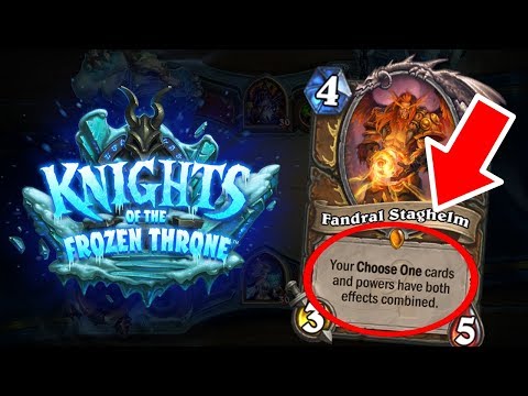 [Hearthstone] 5 Important CHANGES in Knights of the Frozen Throne (Fandral, Hallazeal, Kalimos)