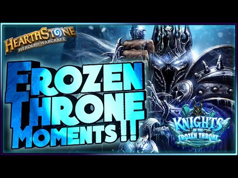 Hearthstone- Frozen Throne Moments – Funny and lucky Rng Moments