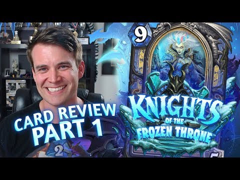 (Hearthstone) Knights of the Frozen Throne: Card Review Part 1 – Druid, Hunter and Mage