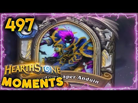 Shadowreaper Anduin Is Pretty Good!! | Hearthstone Daily Moments Ep. 497